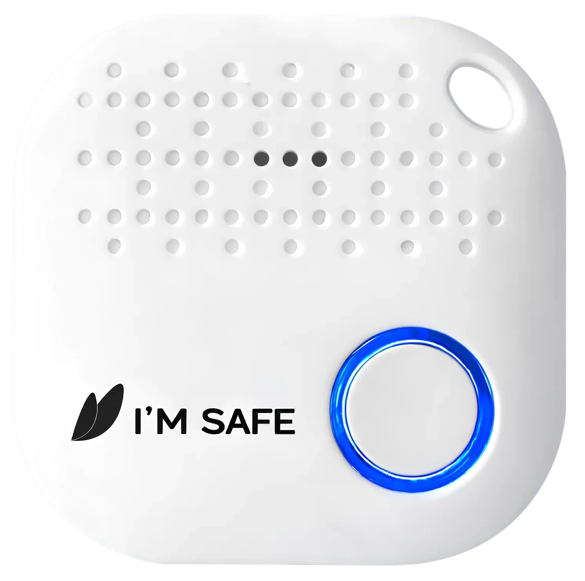 I'M SAFE Tag Classic in White
