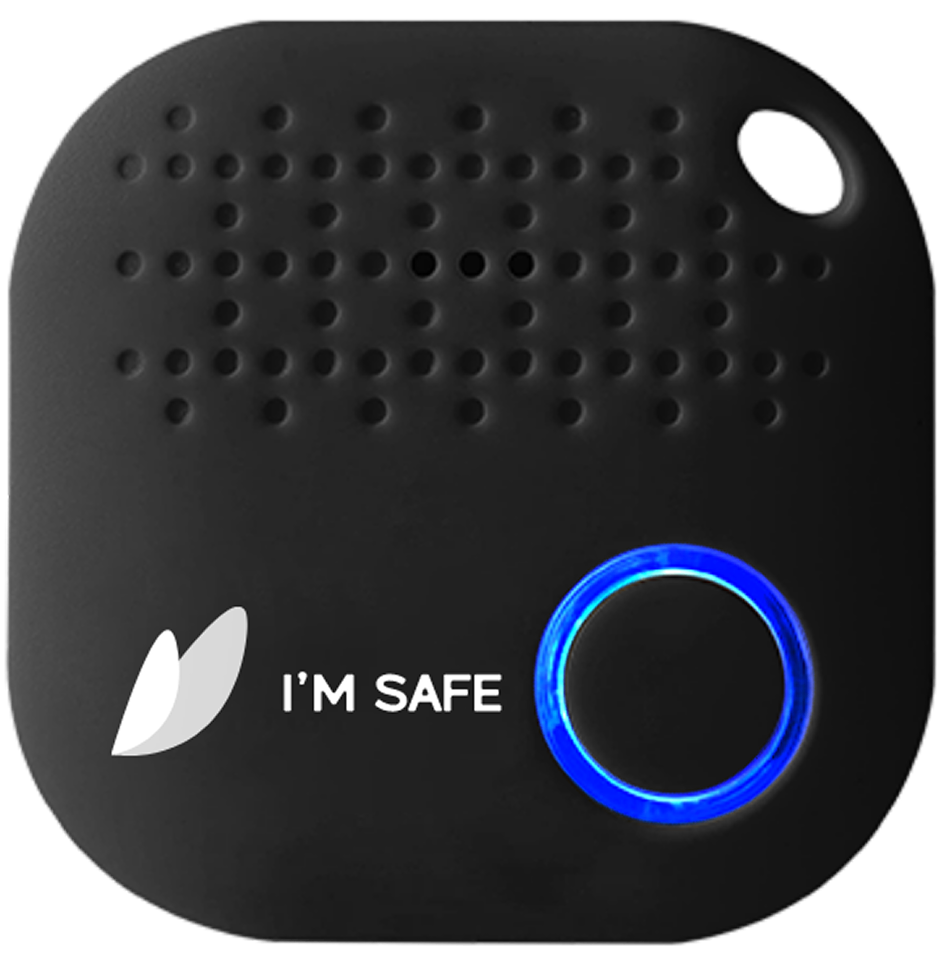 I'M SAFE Tag Classic in Black