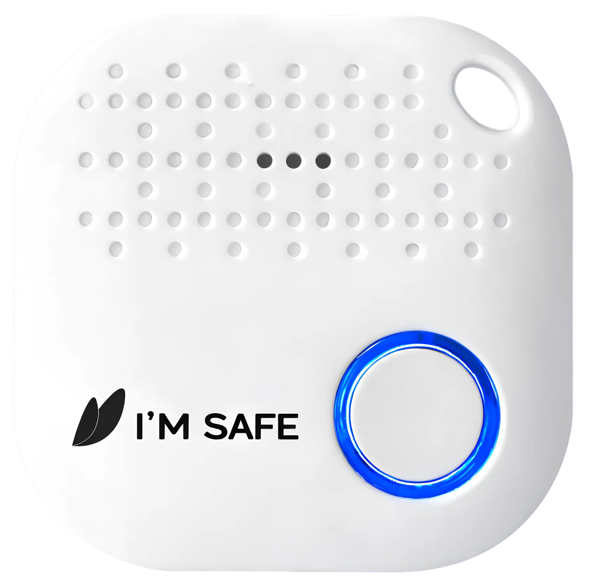 I'M SAFE Tag Classic in White