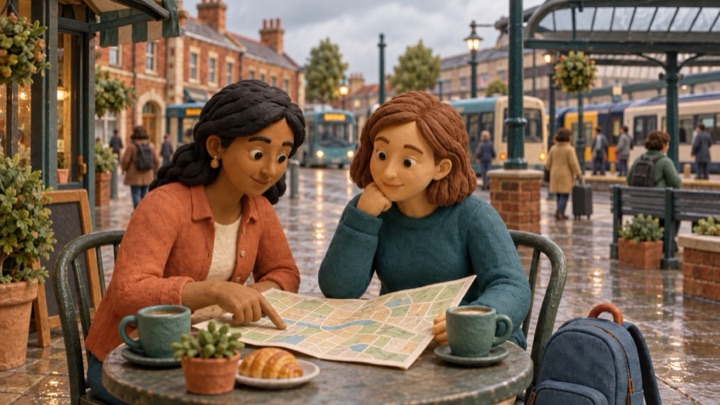 City guide illustration for United Kingdom